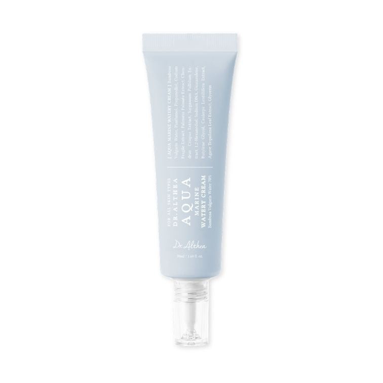 Dr. Althea - Aqua Marine Watery Cream (Bariyer Destekleyici %70 Bambu Suyu ve Guaiazuleneli Su Bazlı Nemlendirici Krem) 50ml